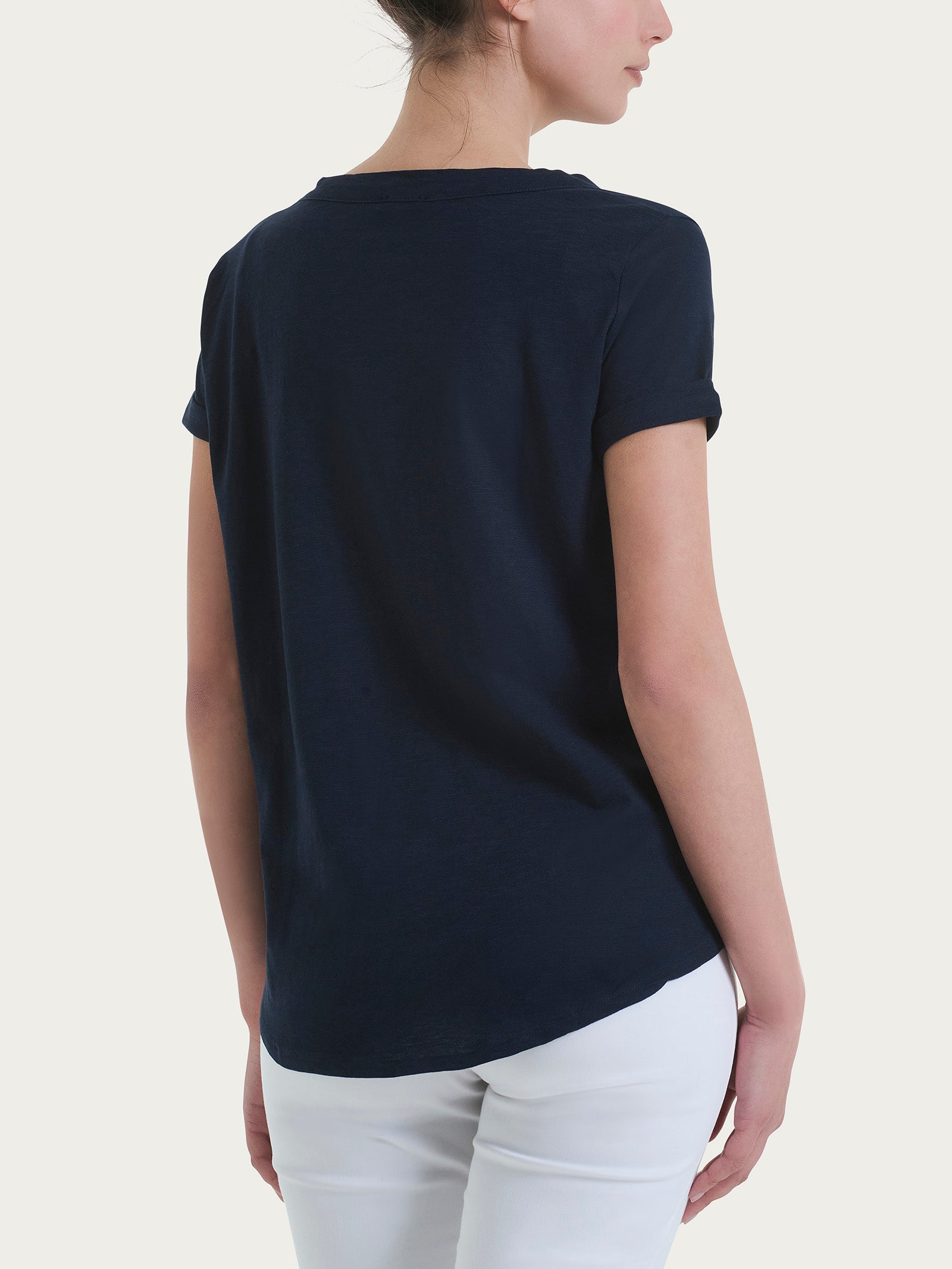 Ragno Revolution t-shirt cotone slub Bleu