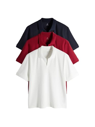 Next The Set t-shirt cotone pesante coste 3 pezzi uomo
