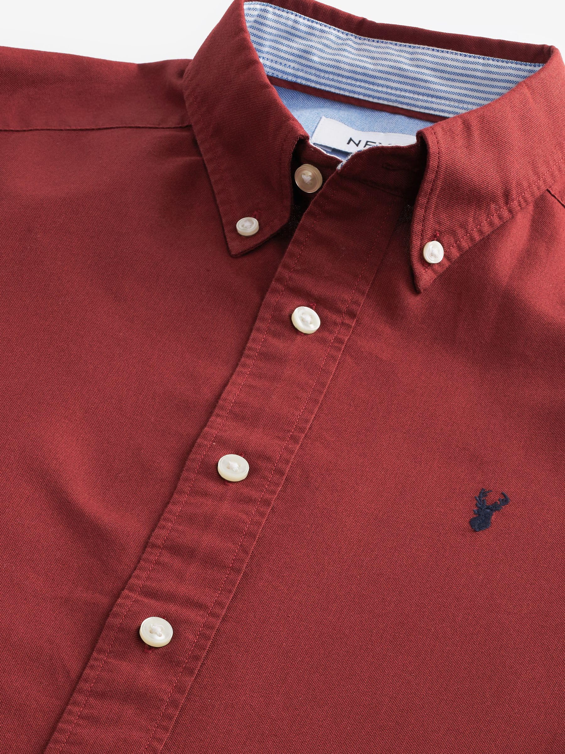 Next camicia oxford uomo maniche lunghe 3XL cotone button-down