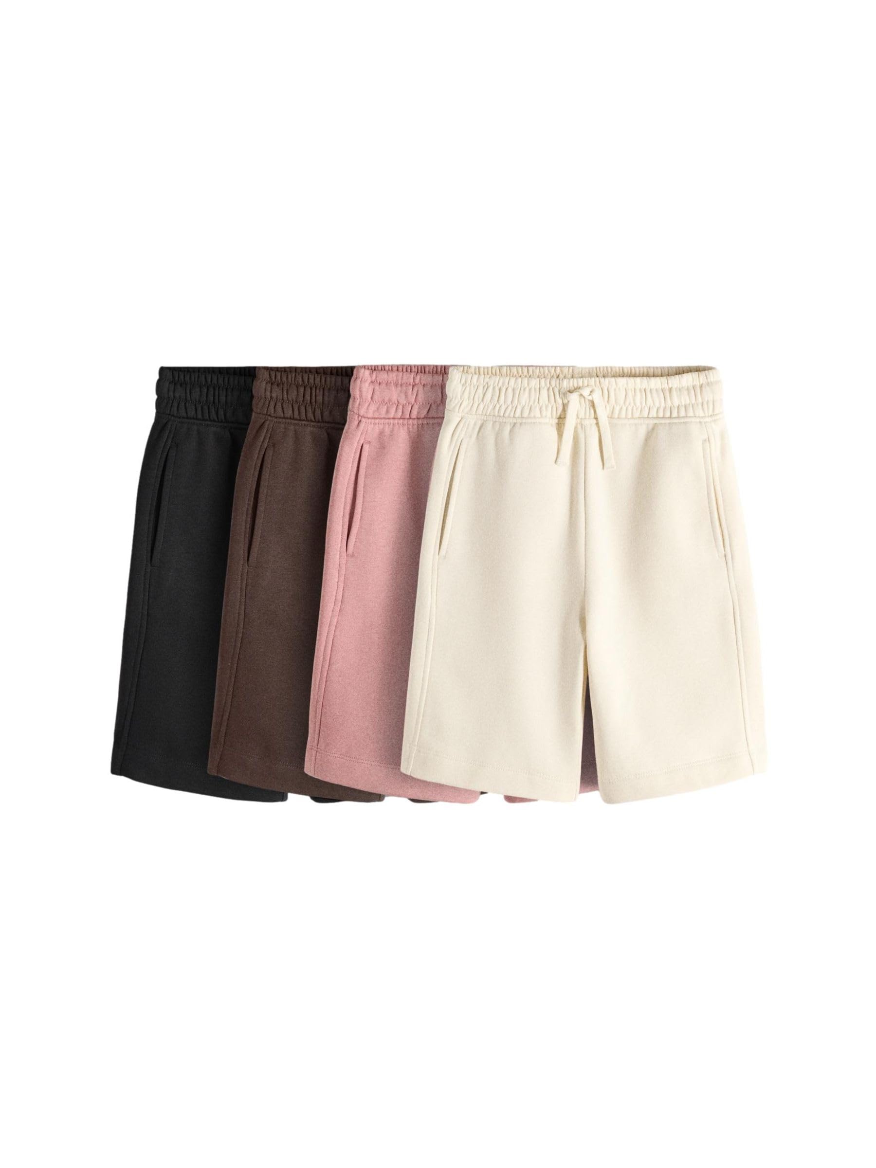 The Set shorts felpati bambino jersey taglia 98 confezione da 4