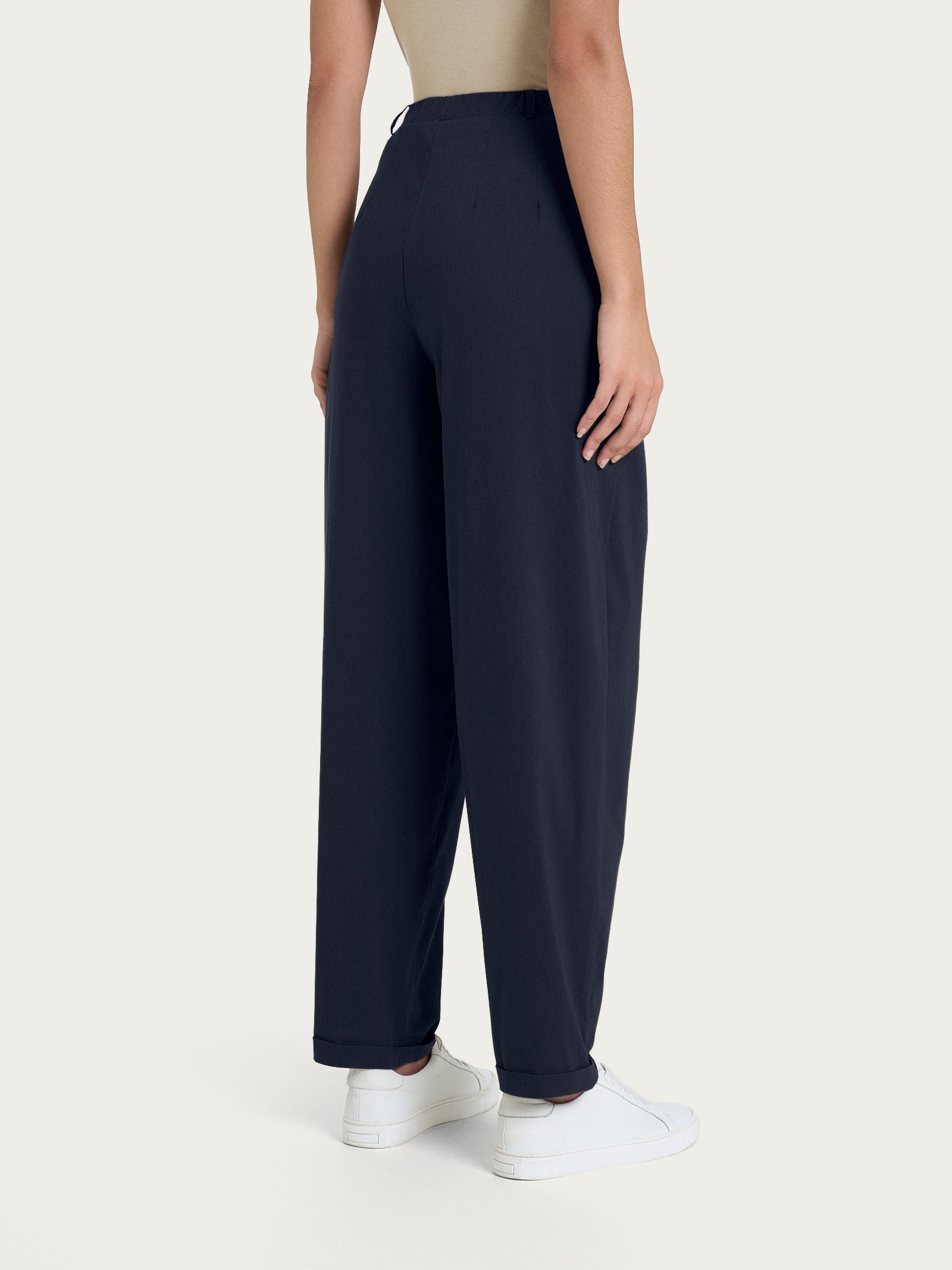 Ragno Super Fresh Pantalone Carrot Bleu cotone elasticizzato