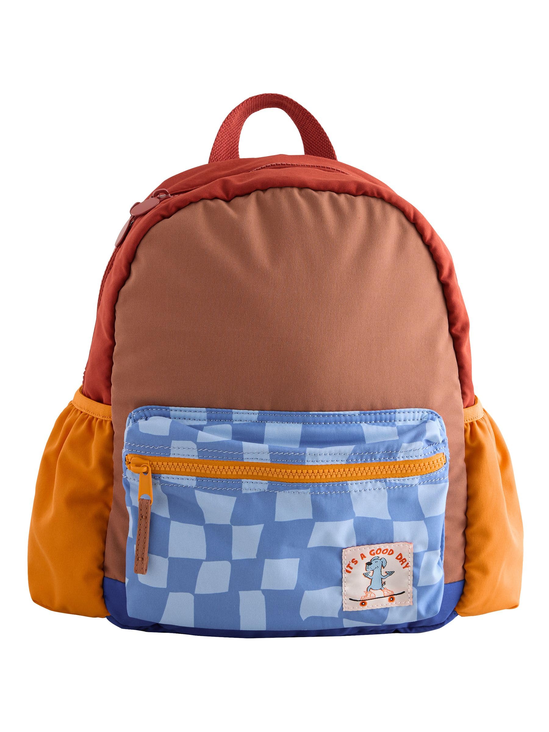 Geo Next Zaino Bambino Blue Dinosaur Print Scuola