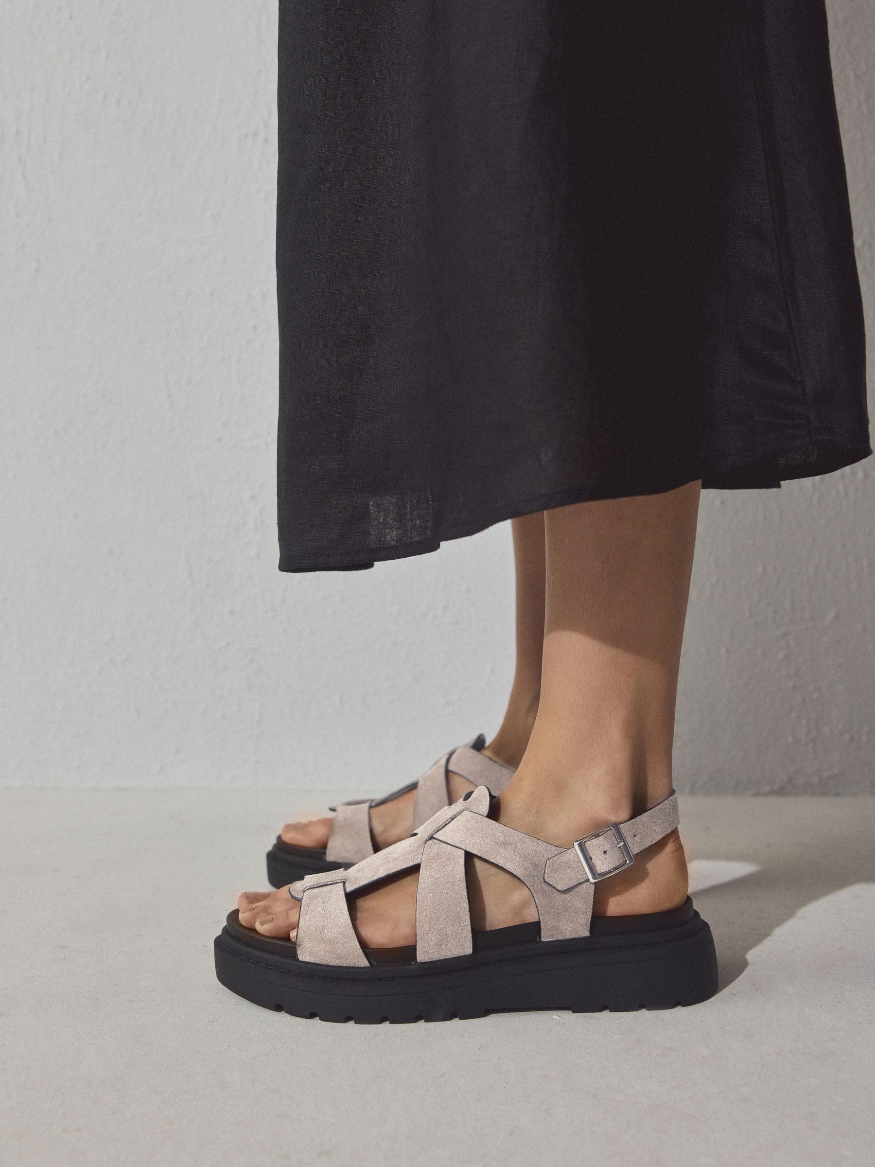 Next Forever Comfort sandali donna 39 suola spessa