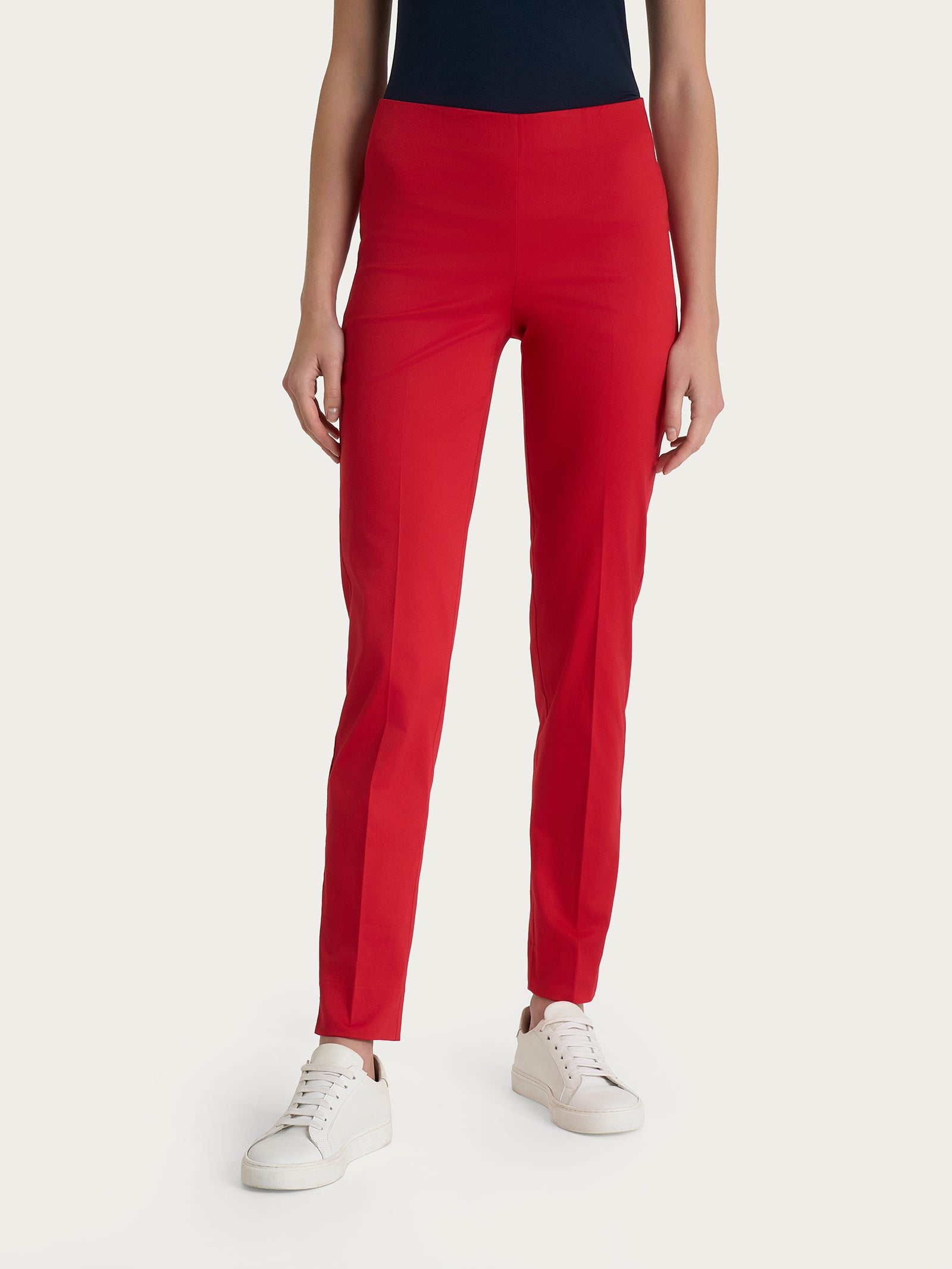 Ragno Satin Power pantalone sigaretta spacchetti Salsa