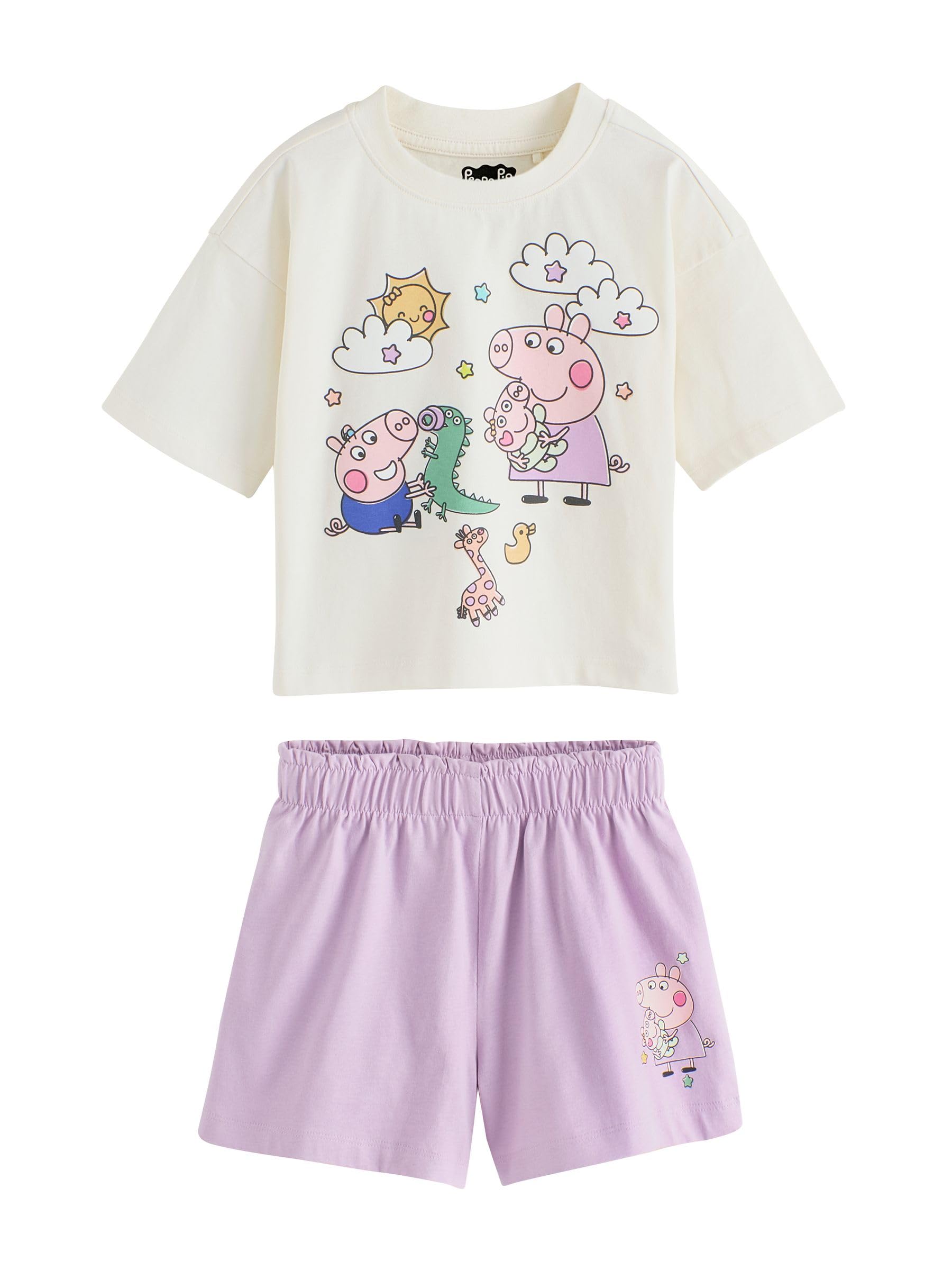 Next Peppa Pig pigiama corto bambina 2 pezzi 116-122 viola
