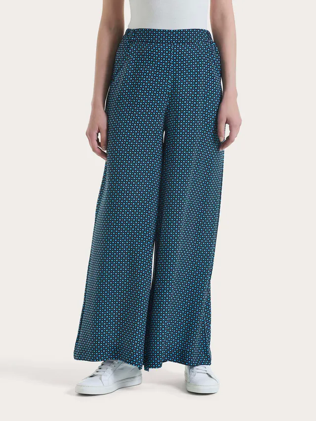 Ragno EcoSeta pantalone a palazzo Aquarius