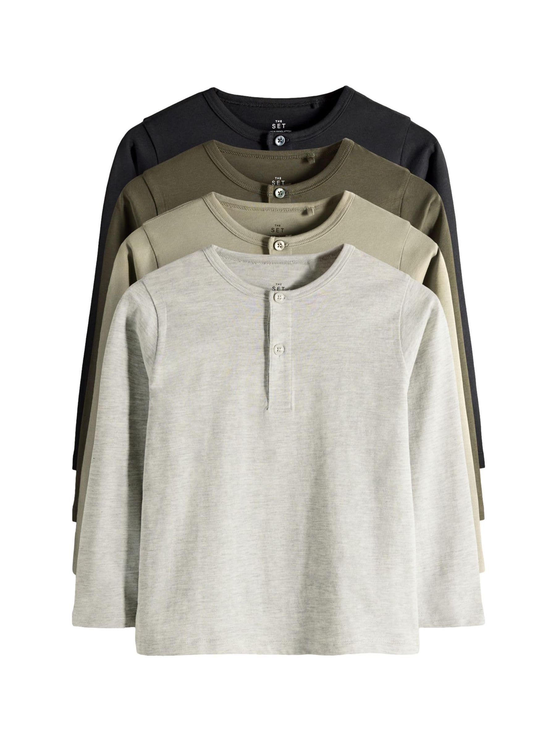 Geo Next The Set maglia ragazzo serafino 4 pezzi manica lunga