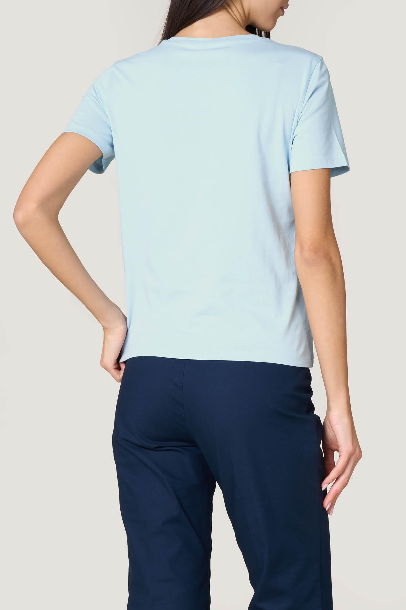Goldenpoint maglietta t-shirt donna cotone vestibilità comoda