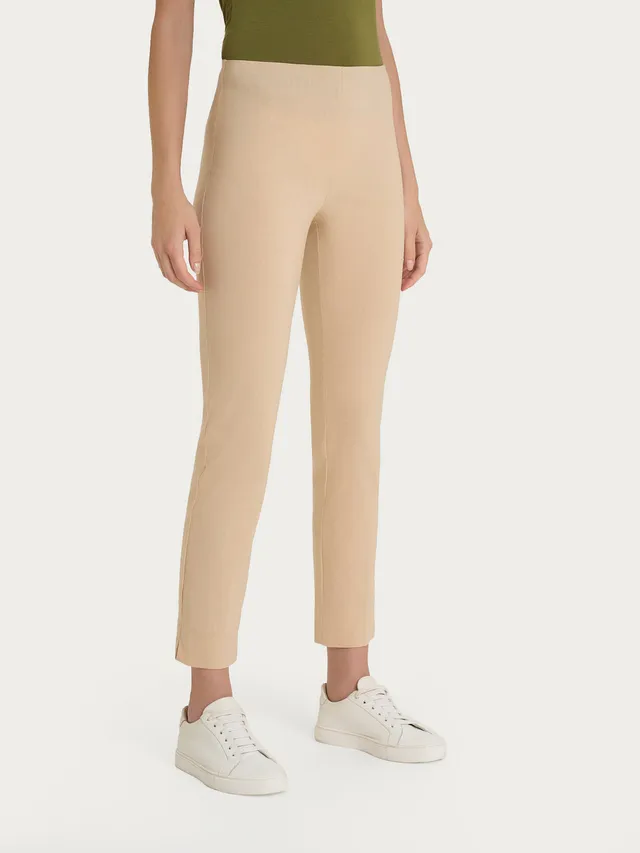 Ragno Super Fresh Pantaloni Capri con Spacchi Crema