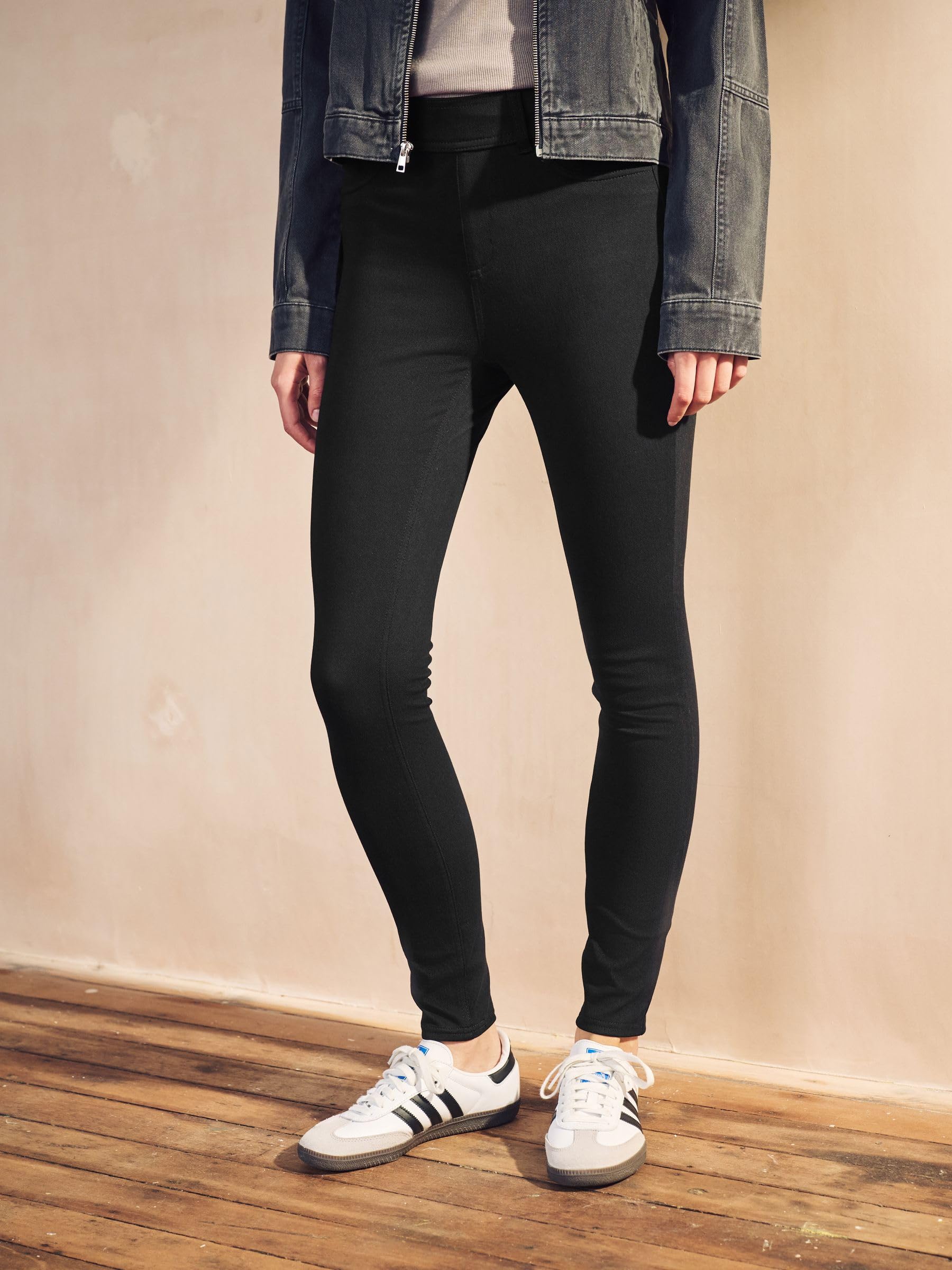 Next leggings denim jersey donna elasticizzati