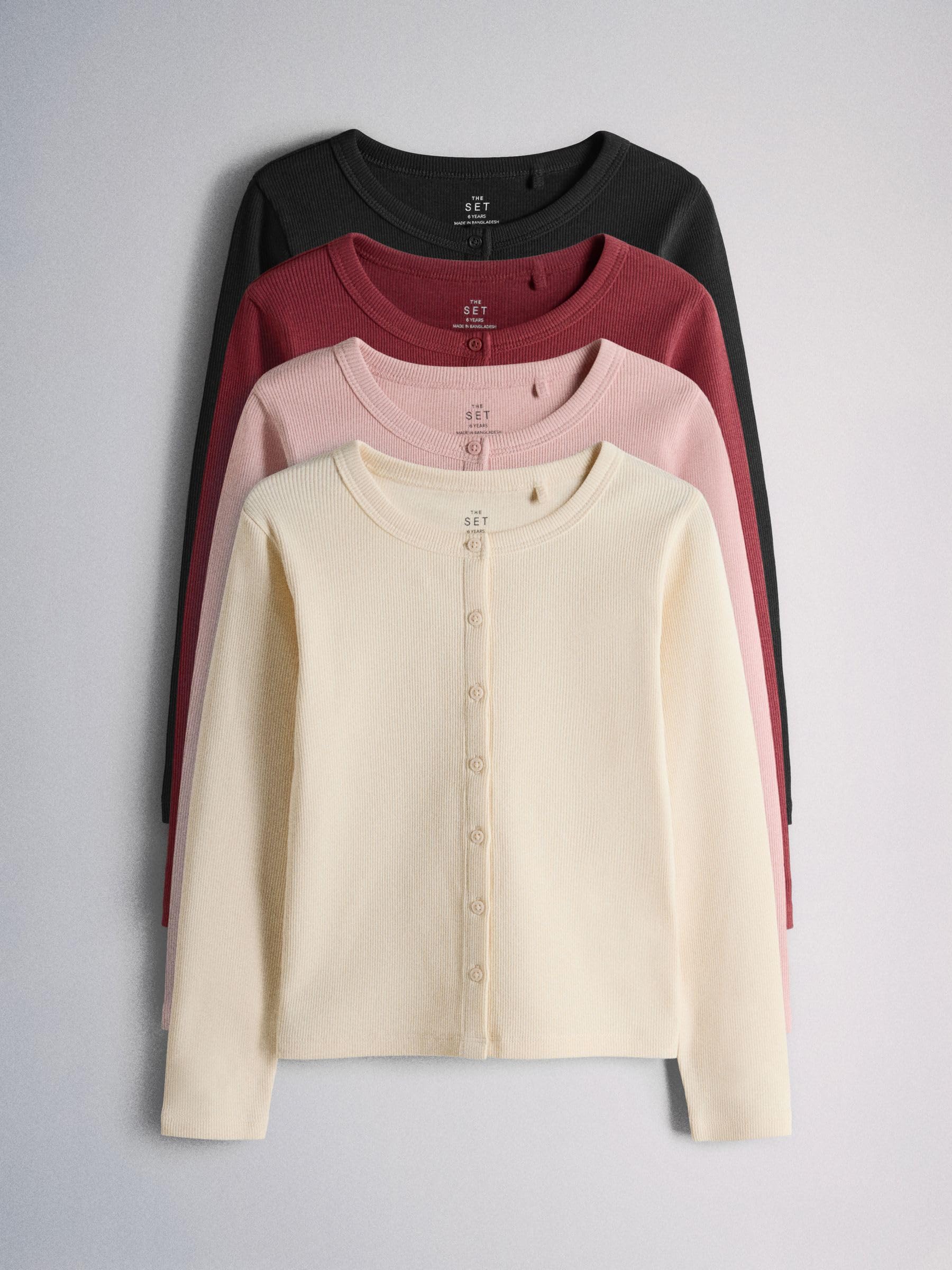 Geo Next The Set Top Cotone bambina 4 pezzi comodi
