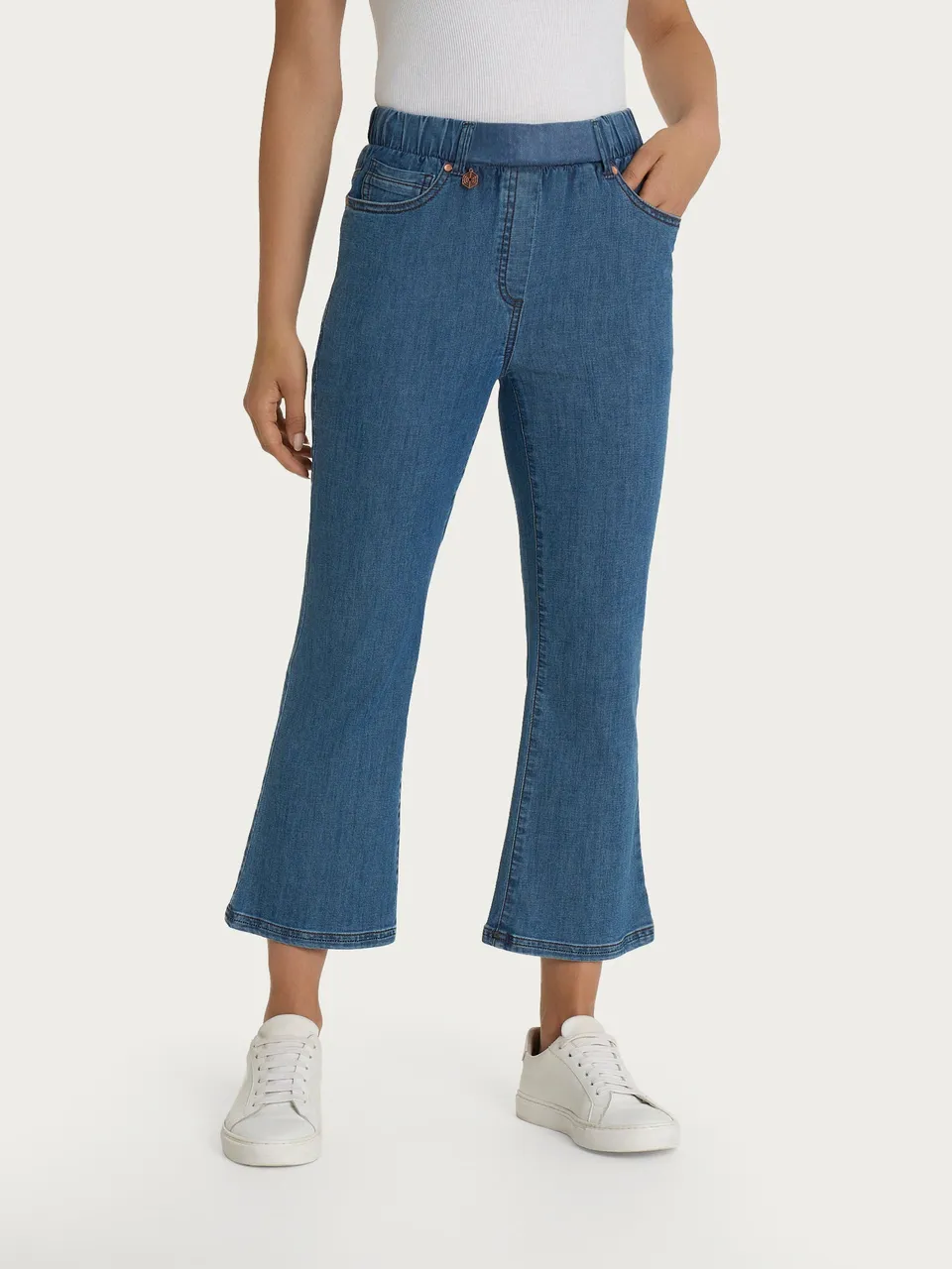 Ragno Jeans Flare Light Denim Delavè elasticizzato