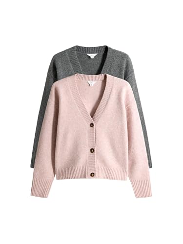 Geo Next The Set cardigan scollo a V lana confezione 2 pezzi