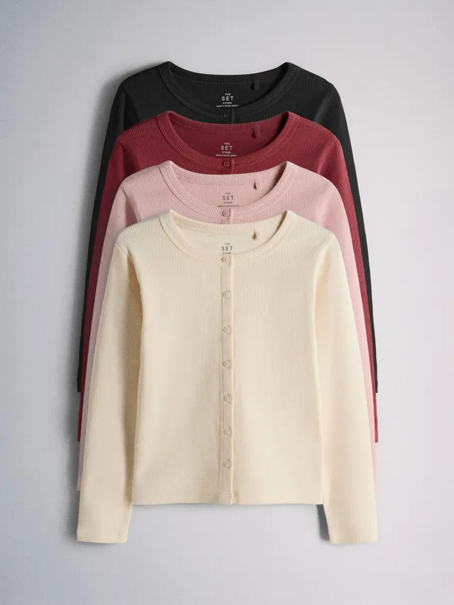 Geo Next The Set Top Cotone bambina 4 pezzi comodi
