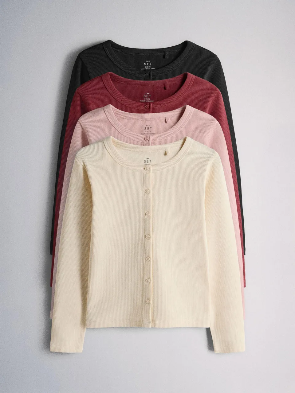 Geo Next The Set Top Cotone bambina 4 pezzi comodi