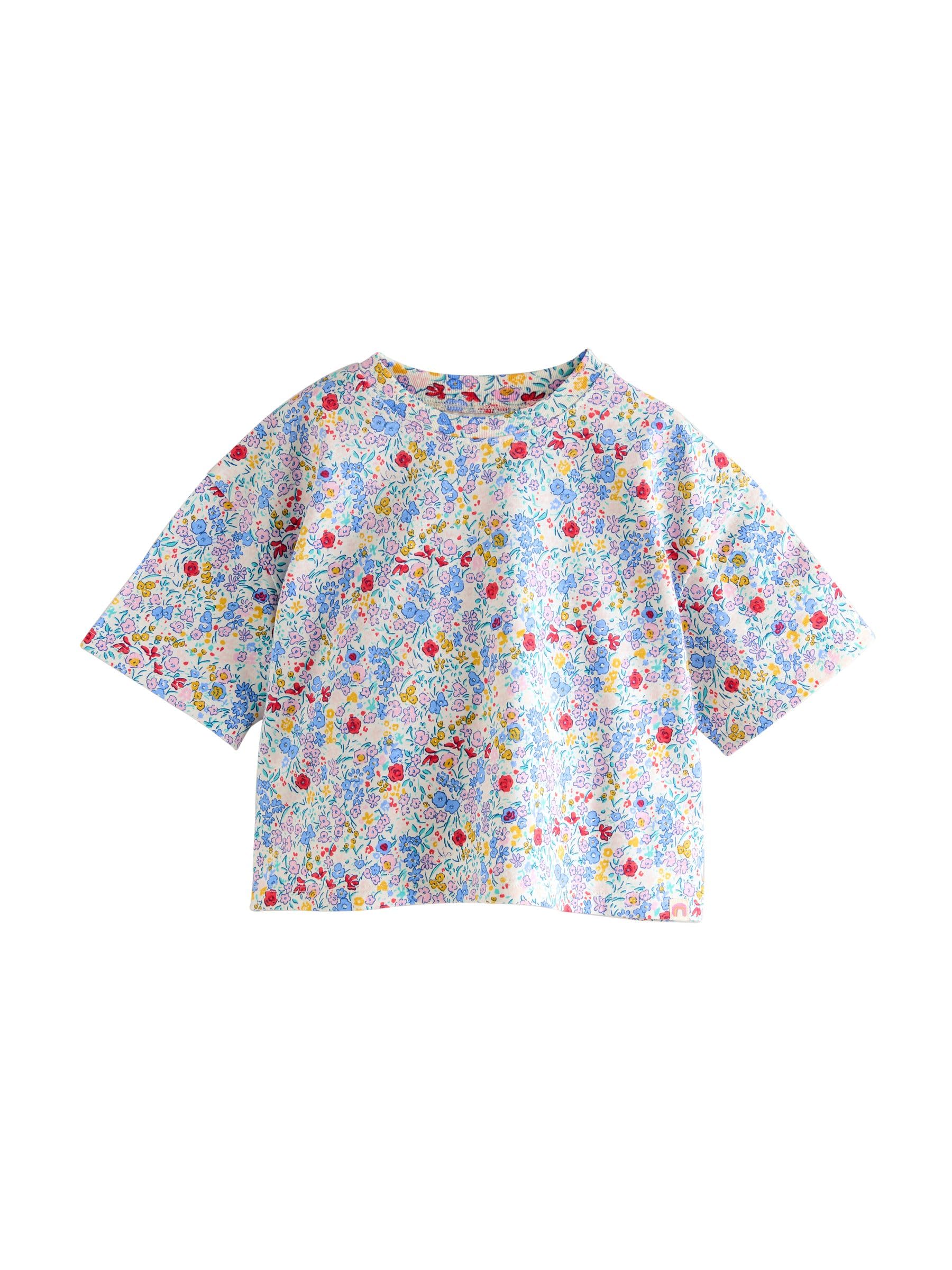 Next Confezione 4 T-Shirt Bambina in Cotone