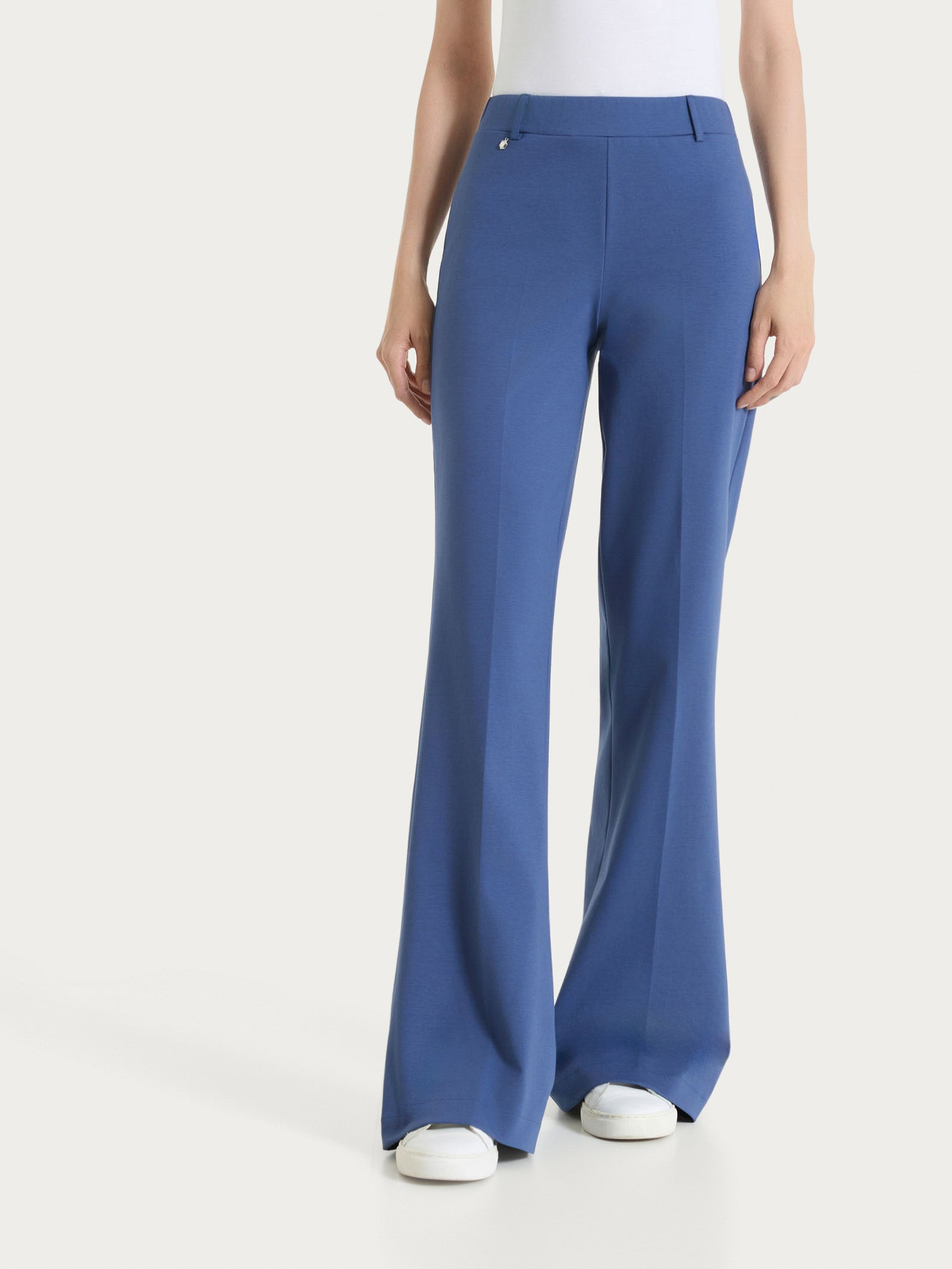 Ragno Compact Light Pantalone Flare pantalone oceana elastico