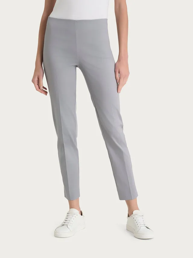 Ragno Satin Power pinocchietto donna Ultimate Gray skinny spacco
