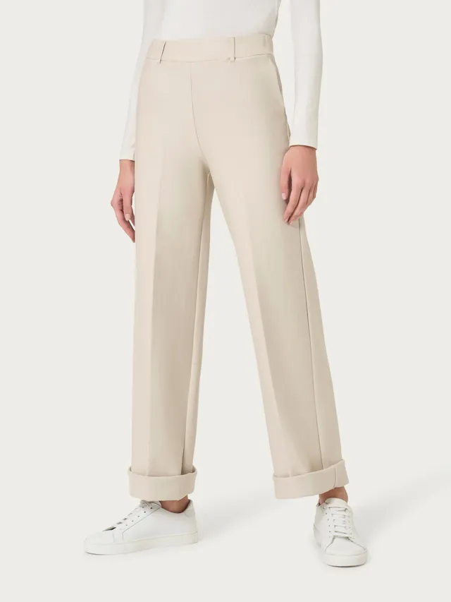 Ragno Compact Light pantalone ampio Champignon tasche