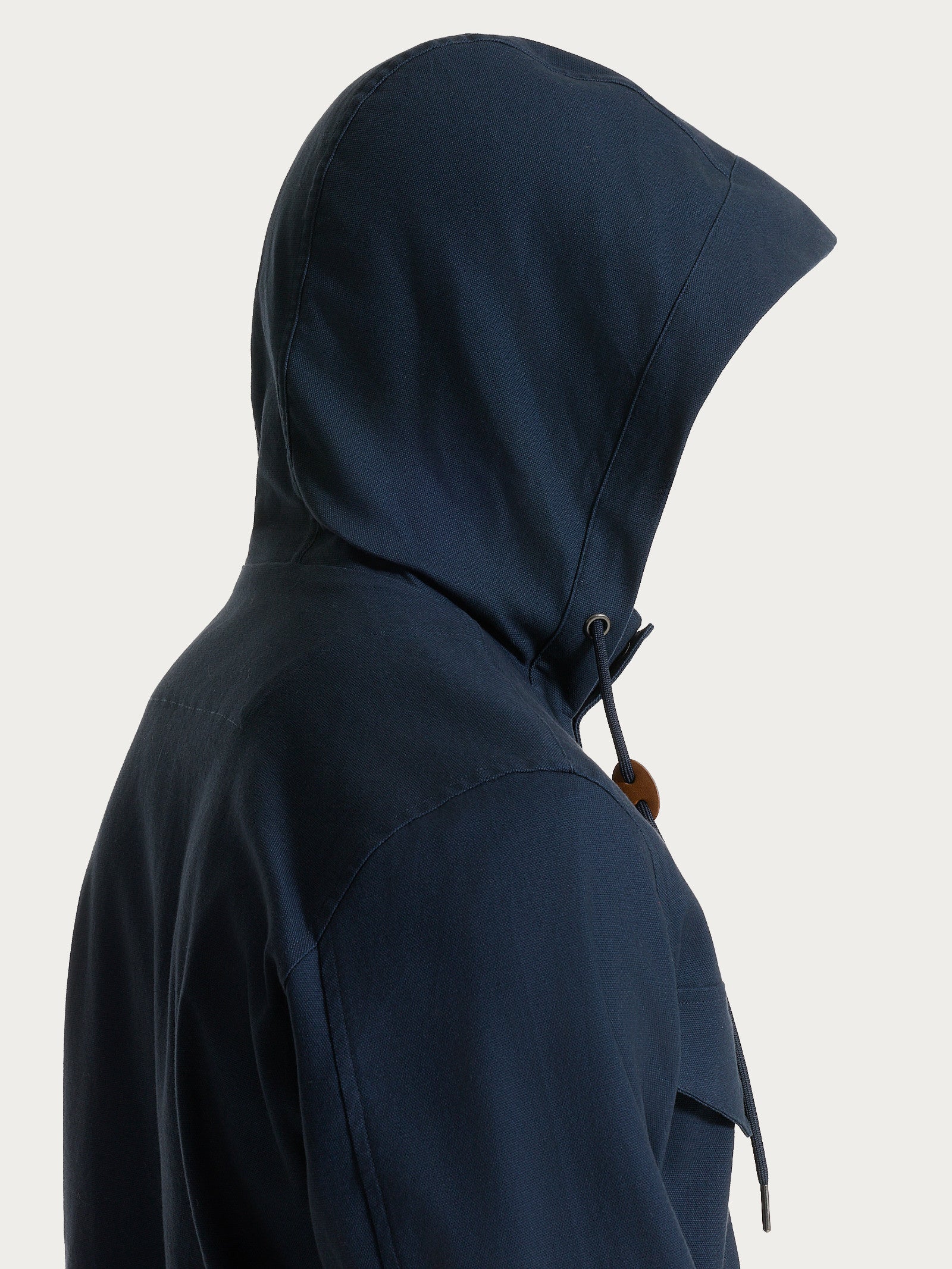 Ragno Canvas Stretch Cappotto Cappuccio Uomo Outer Space