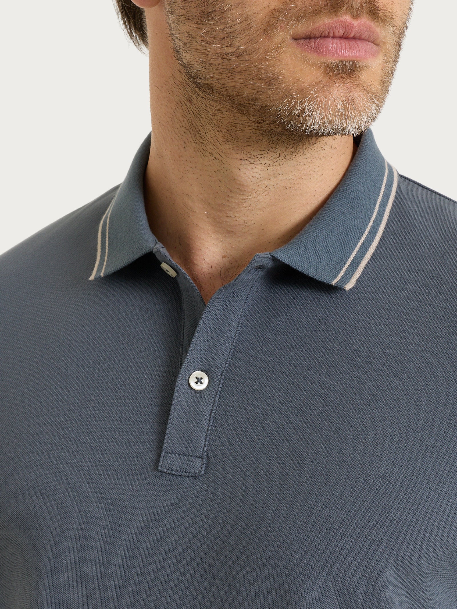 Ragno Eco Cotton polo Fant. Turbulence piquet uomo