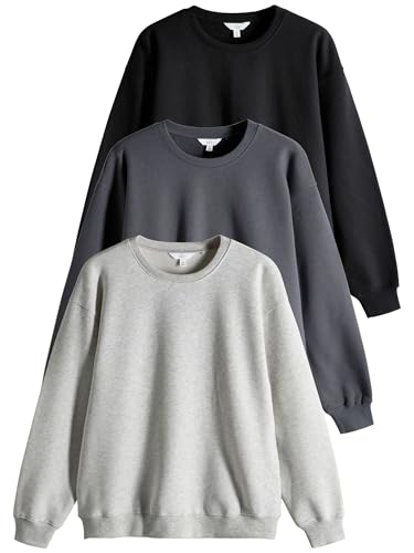 Next The Set felpa girocollo donna confezione 3 morbida