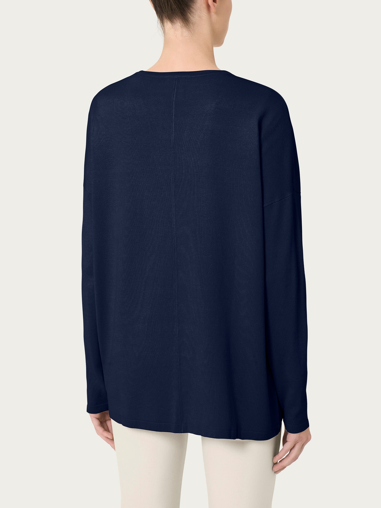 Ragno Four Seasons Cardigan Aperto Winter Basic Bleu