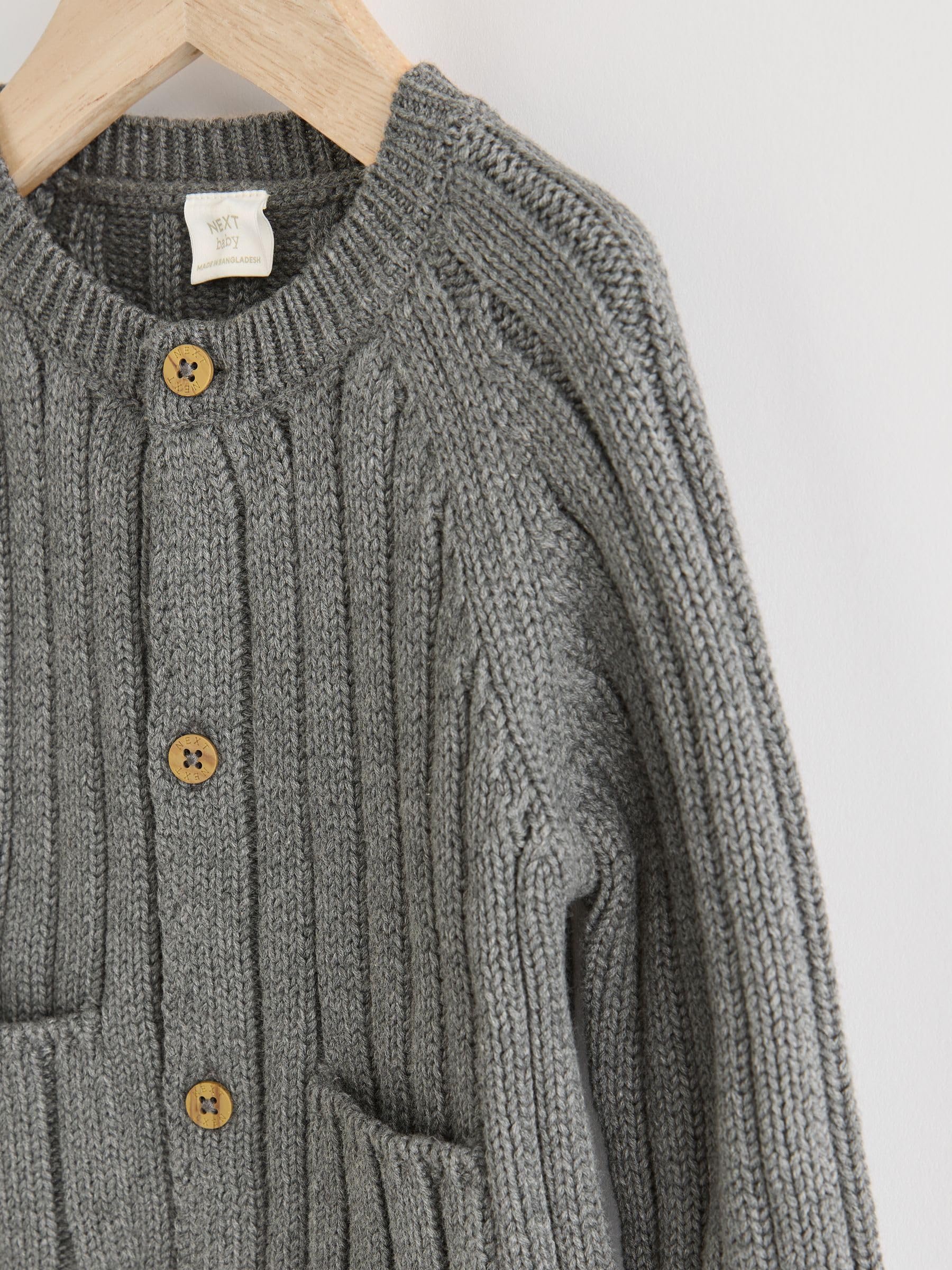 Next Cardigan Bambino Cotone Taglia 56 Maniche Lunghe