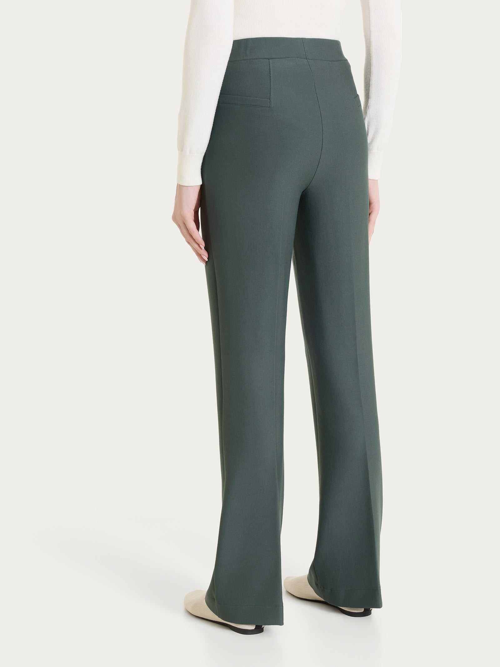 Ragno Compact Urban Chic pantalone flare grigio