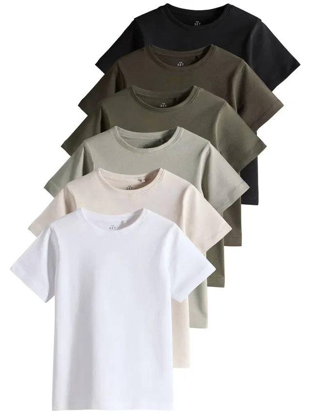 Geo Next The Set t-shirt ragazzo maniche corte 6 pezzi regular