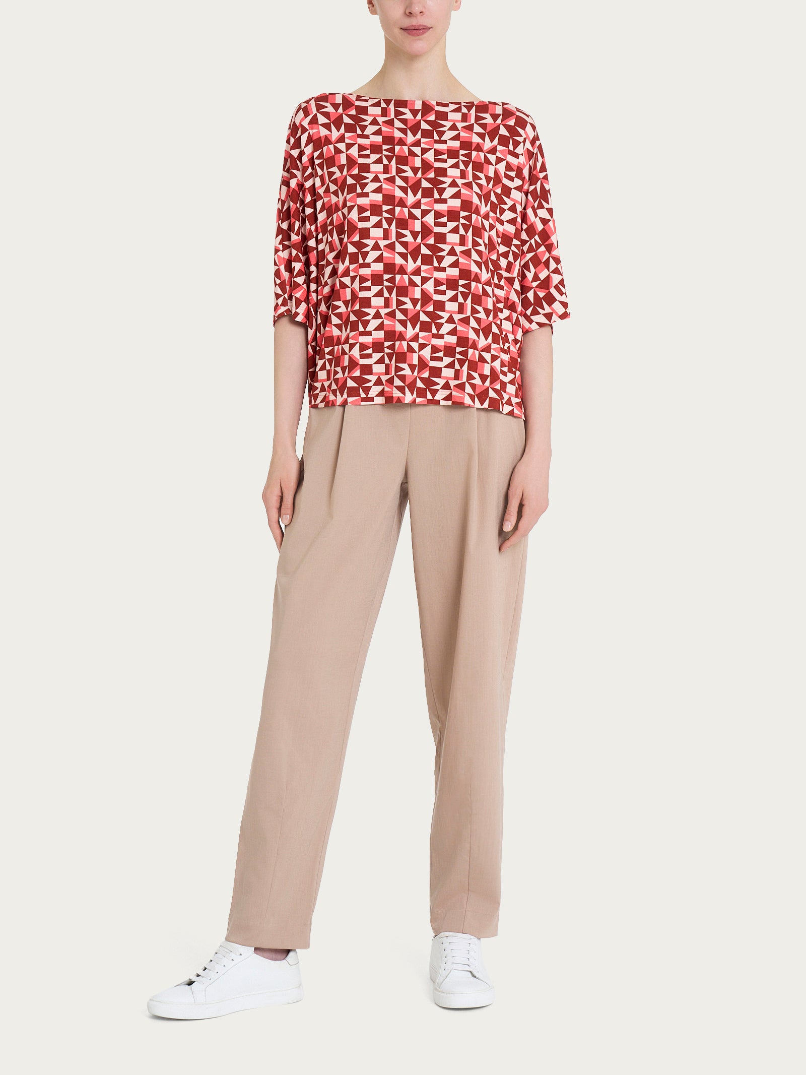 Ragno Viscosa Summer maglia girocollo viscosa fantasia dubarry