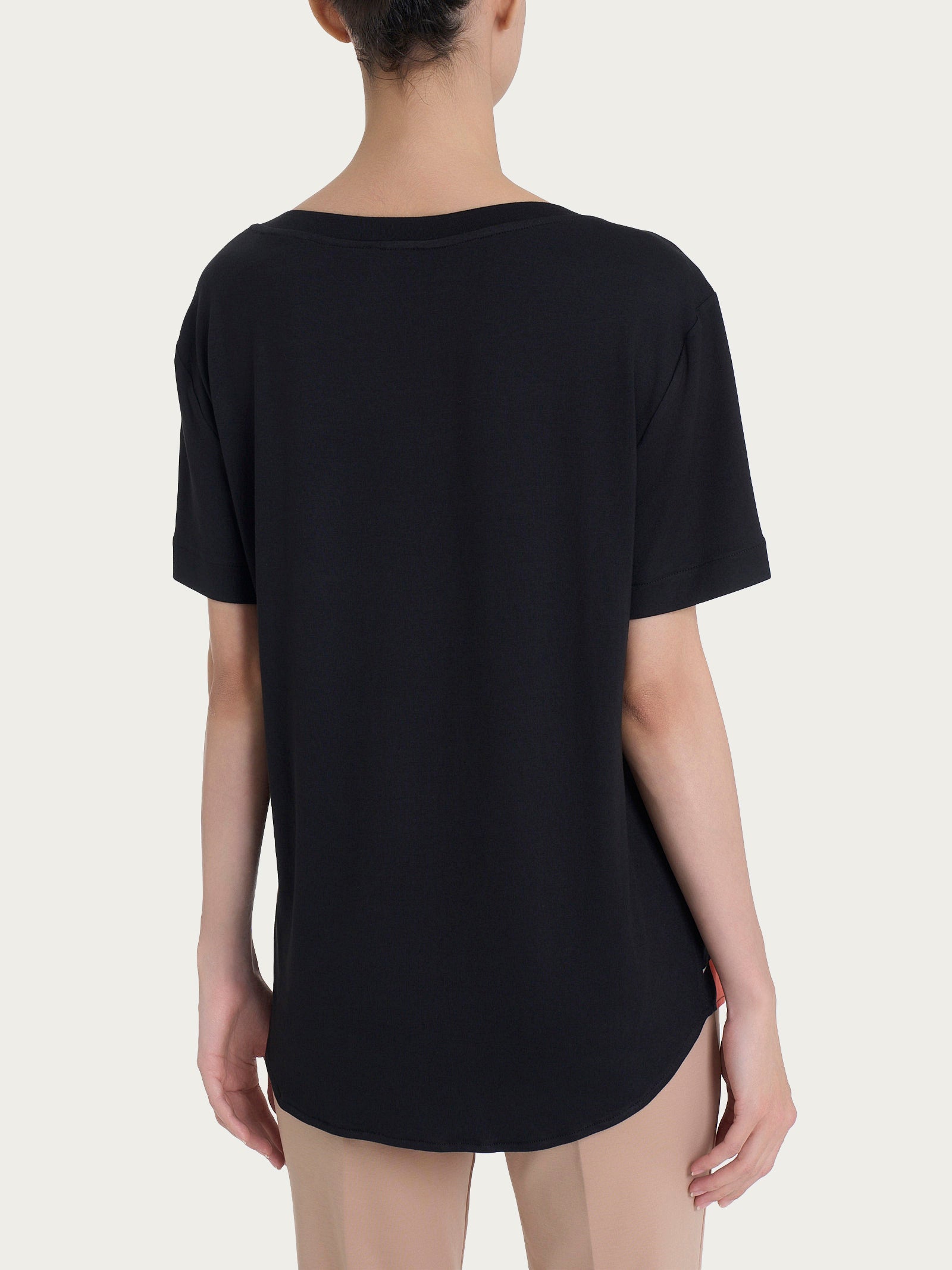 Ragno Relaxed Wardrobe Maglietta Barchetta Warm Taupe t-shirt