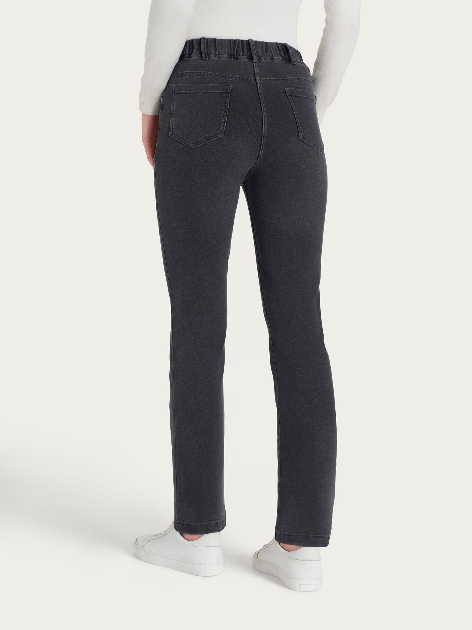 Ragno Super Denim Jeans Dritto Antracite elasticizzato