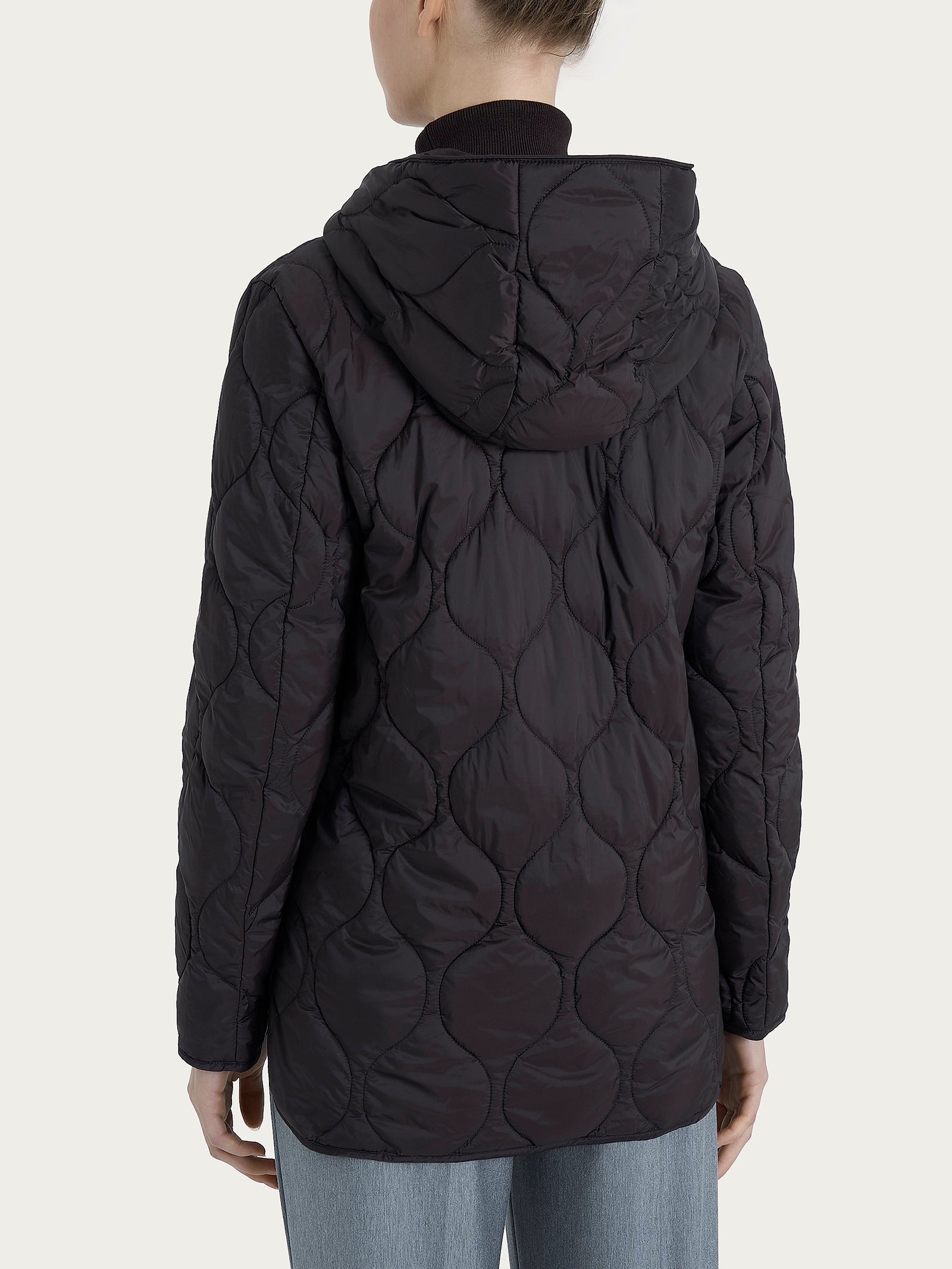 Ragno Onion Quilt Piumino Donna Chocolate Torte cappuccio