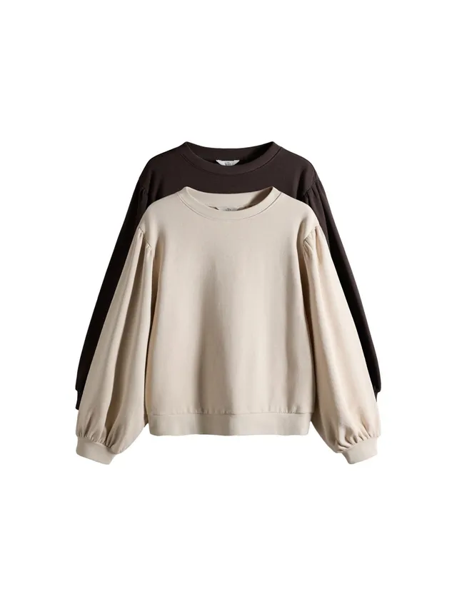 Next The Set felpa girocollo donna oversize 2 pezzi