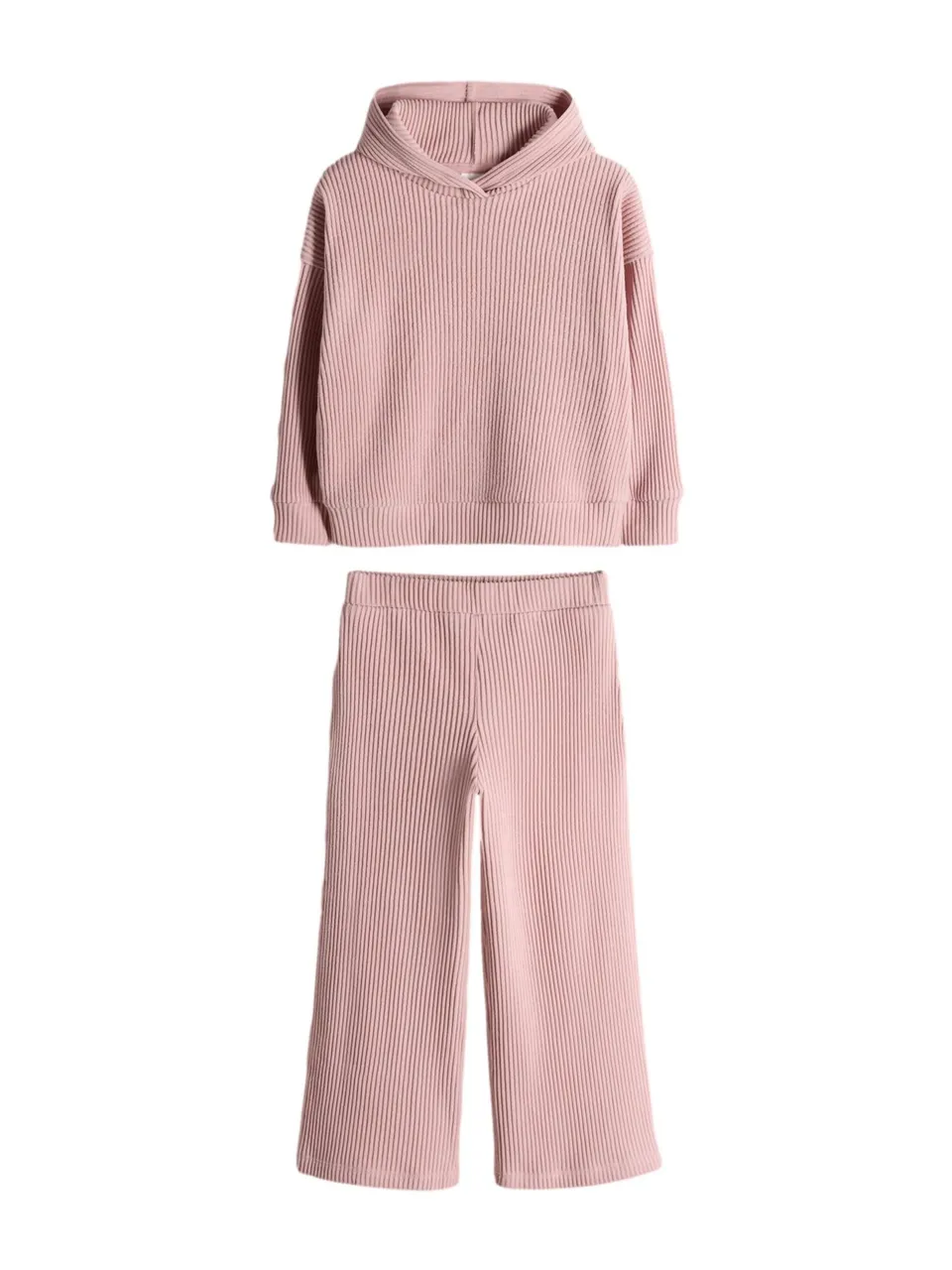 The Set completo felpa coste cappuccio bambina jogging
