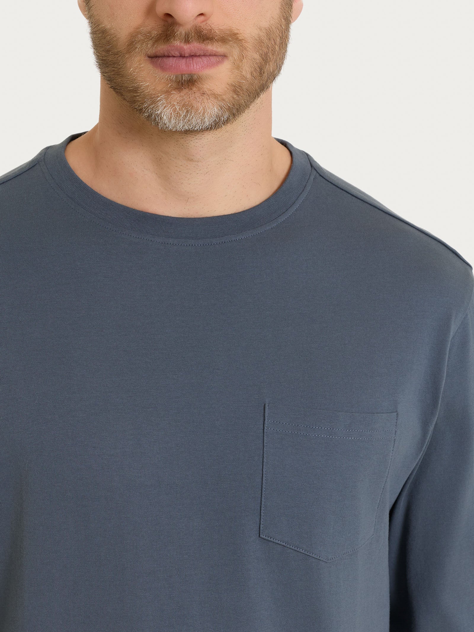 Ragno Heavy Duty Jersey Maglietta Manica Lunga Turbulence Cotone