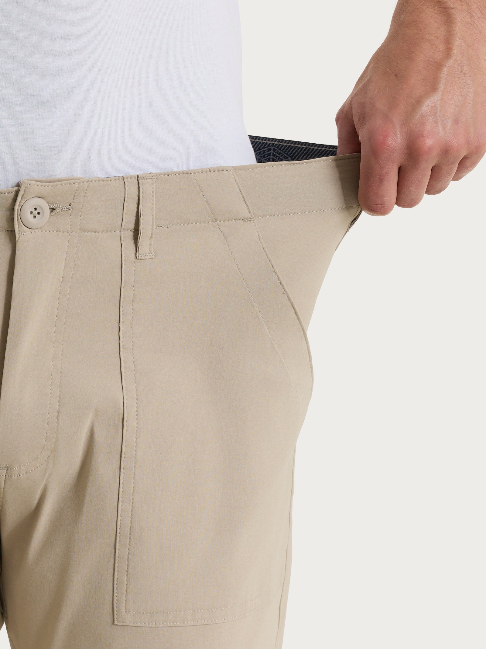 Ragno Super Fresh Explorer pantalone chino Crockery comfort belt