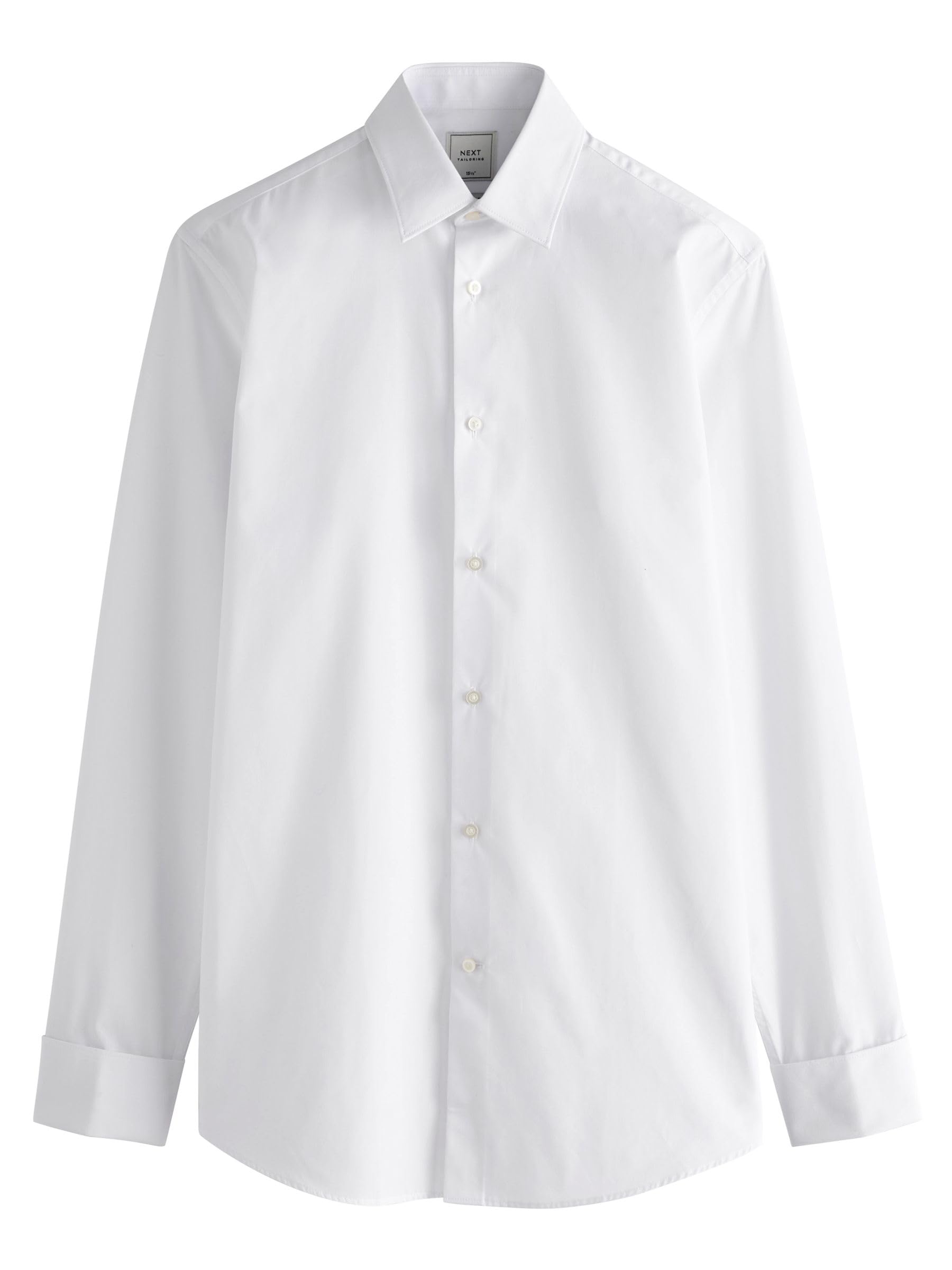 Geo Next camicia easy-care uomo slim taglia 41 nera