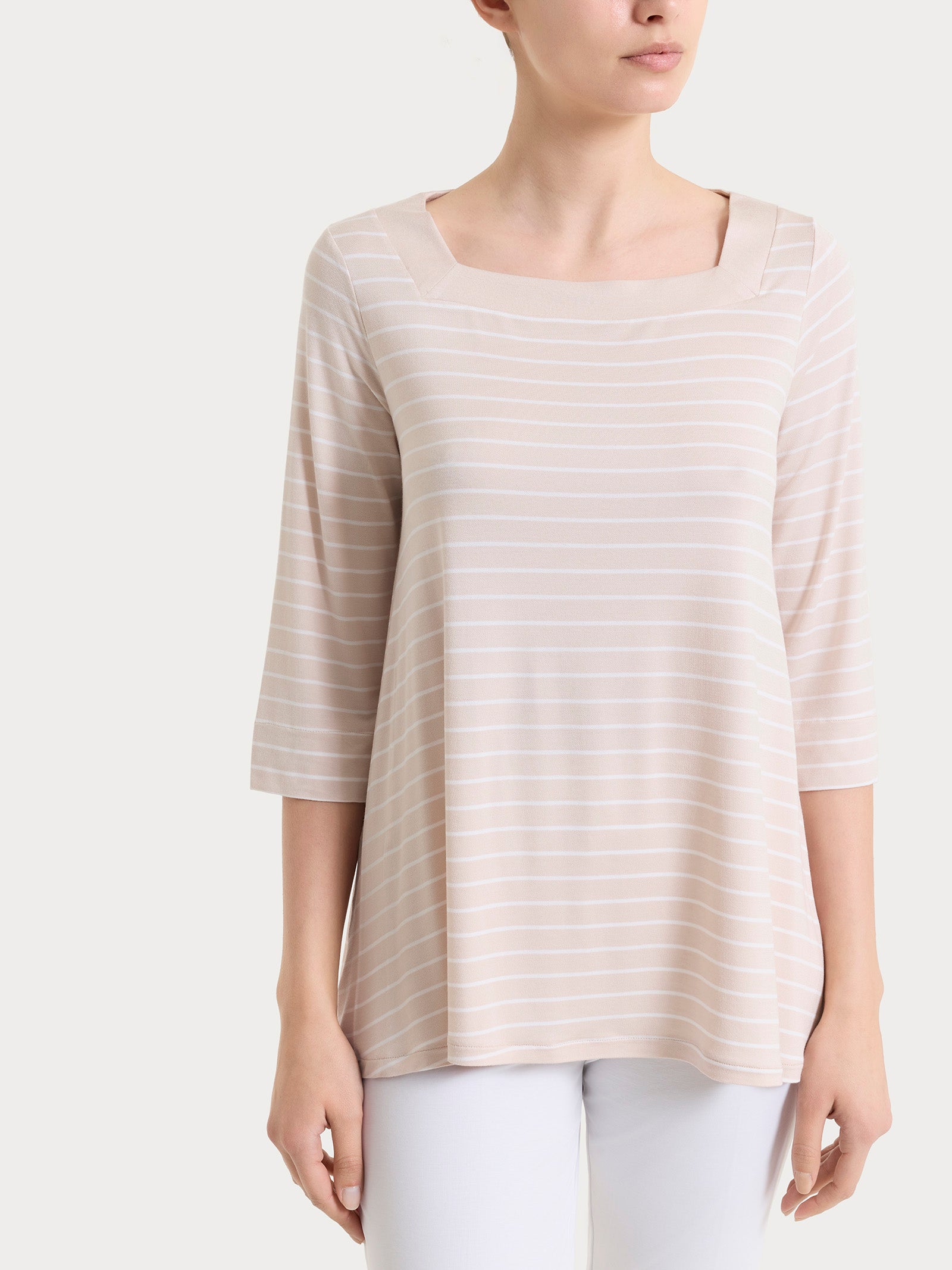 Ragno Summer Light maglietta donna righe rosa