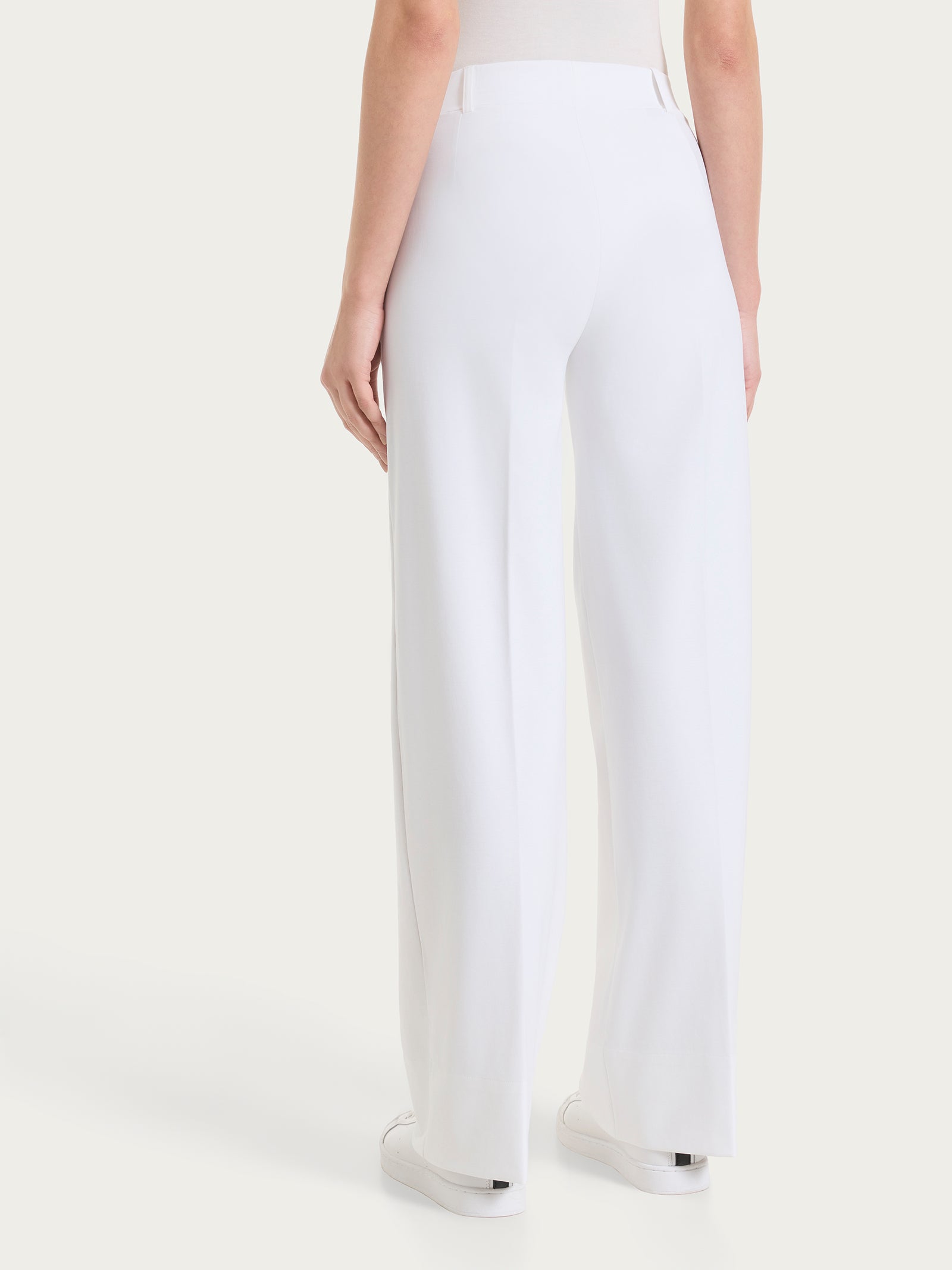 Ragno Compact Light pantalone ampio bianco tasche