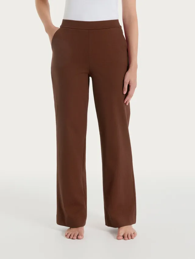 Ragno Jersey Cotone Pantalone Ampio Chocolate