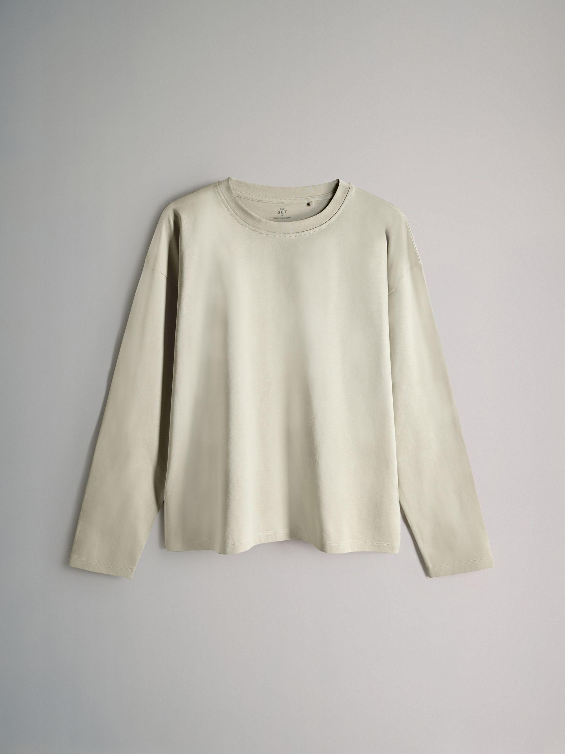 Next The Set T-Shirt Maniche Lunghe Donna 4 Pezzi Verde Rosa