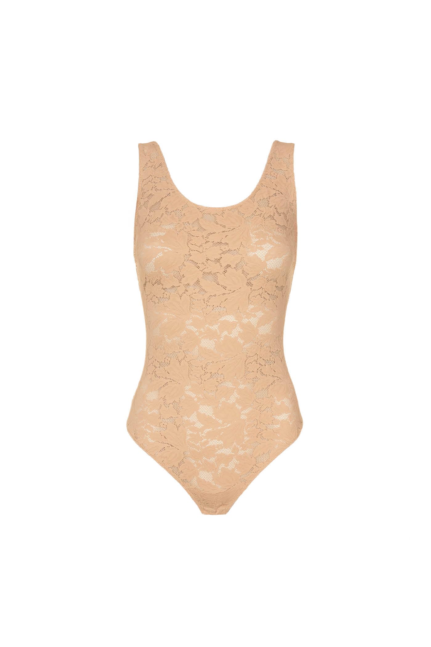 Goldenpoint Body Donna Smanicato Pizzo Ivy Elastico