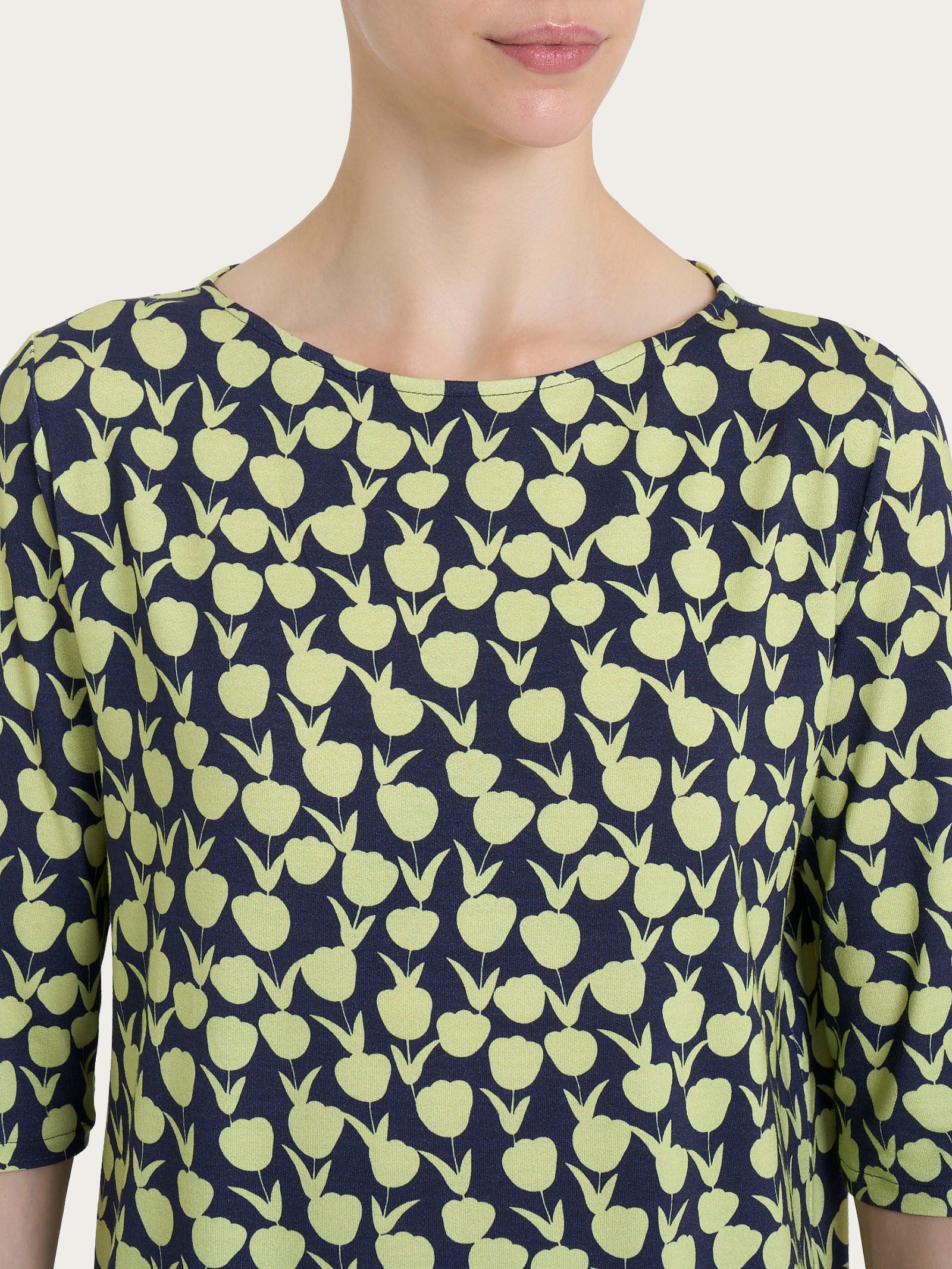 Ragno Viscosa Summer maglietta barchetta Shadow Lime manica 3/4