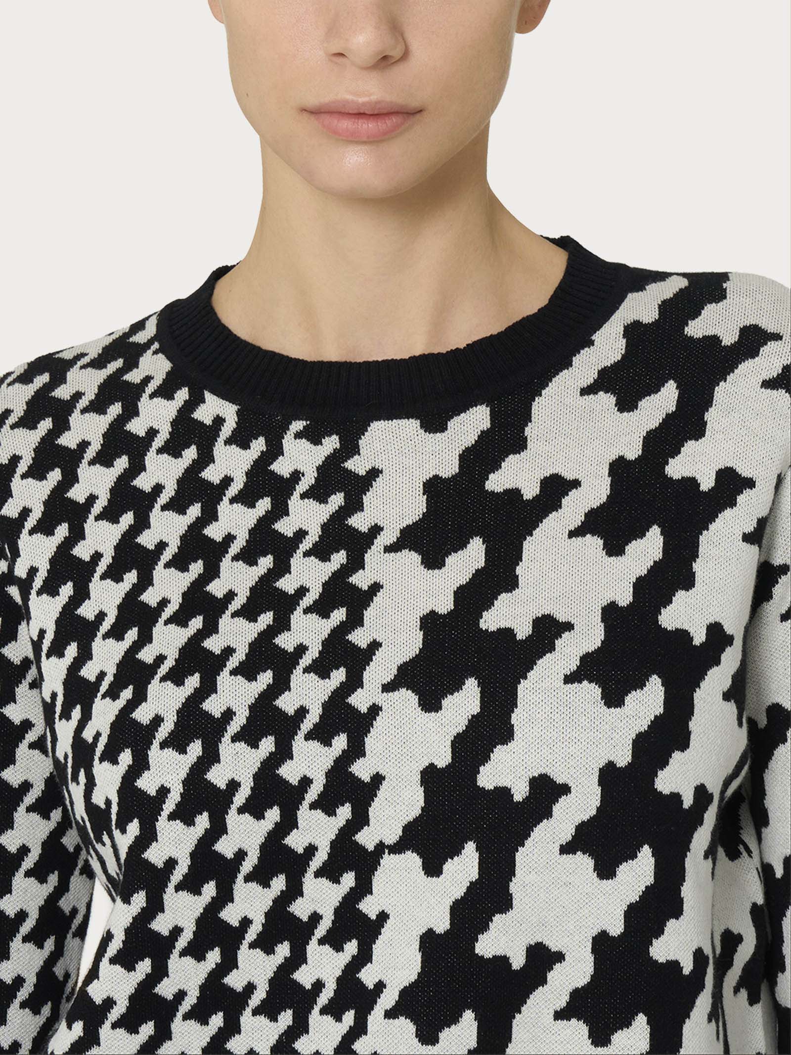 Ragno Winter Cotton Maglia girocollo Fant.Nero puro cotone