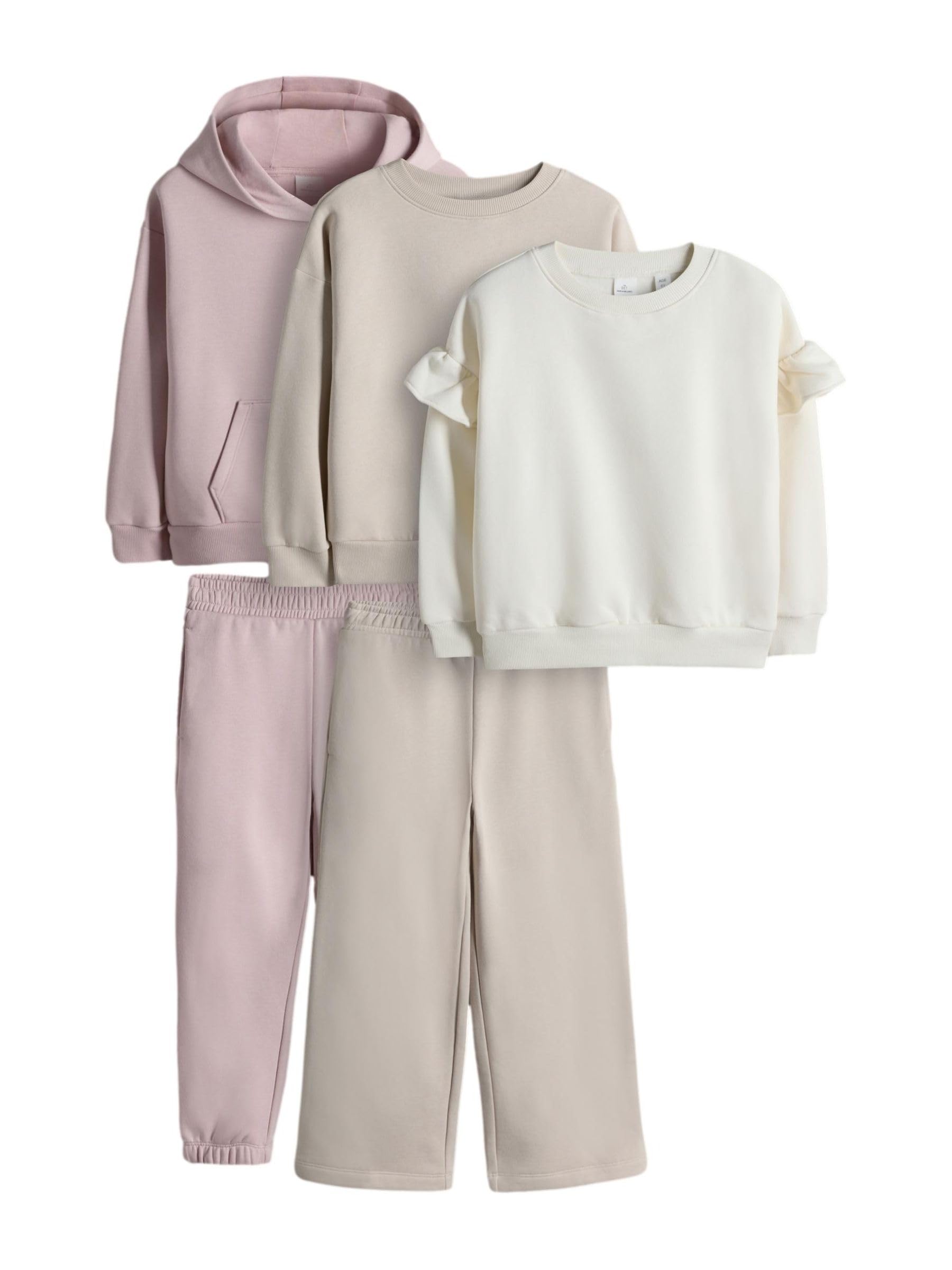 Geo Next The Set tuta bambina 5 pezzi felpa jogging quotidiana