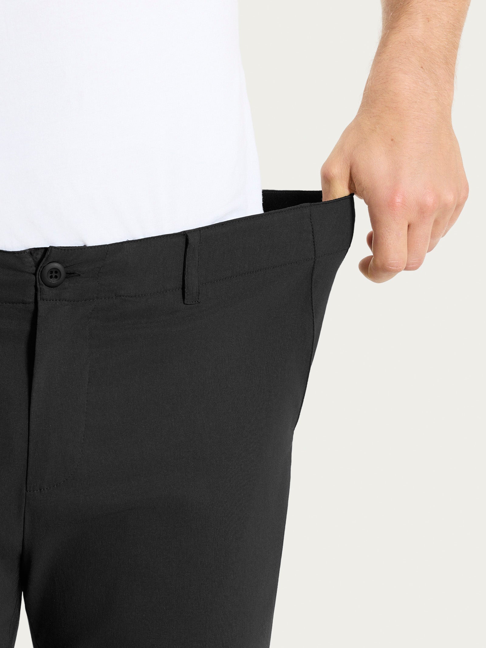 Ragno Super Fresh Pantalone chino cotone Nero tasche america