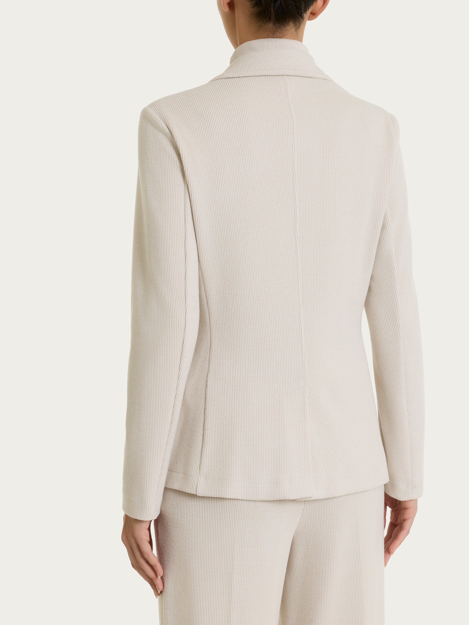 Ragno Relaxed Wardrobe Blazer Velvet giacca Champignon velluto