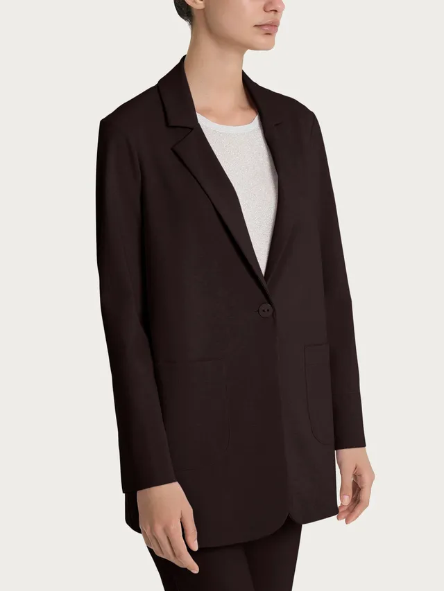 Ragno Compact Light blazer destrutturato Chocolate Torte leggero